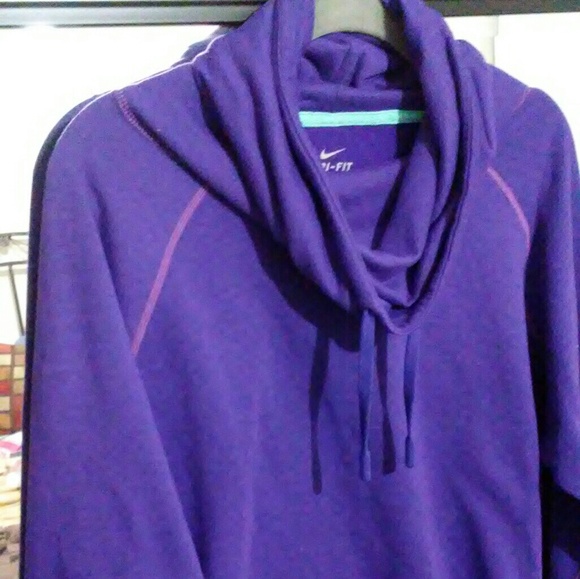 Nike Sweaters - Nike purple workout sweater